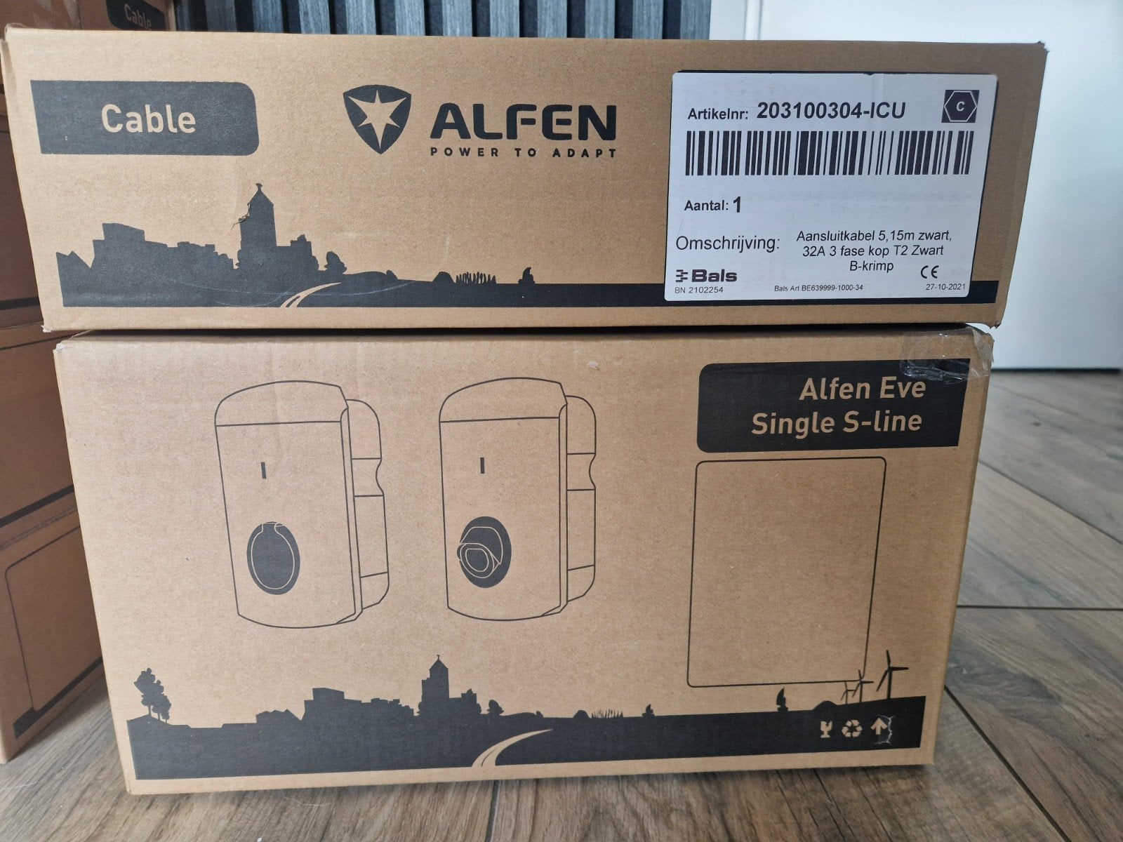 *NIEUW* Alfen Single S-Line 11kW RFID Load balancing!, Auto diversen, Ophalen, Nieuw, Laadpaal en Laadkabel