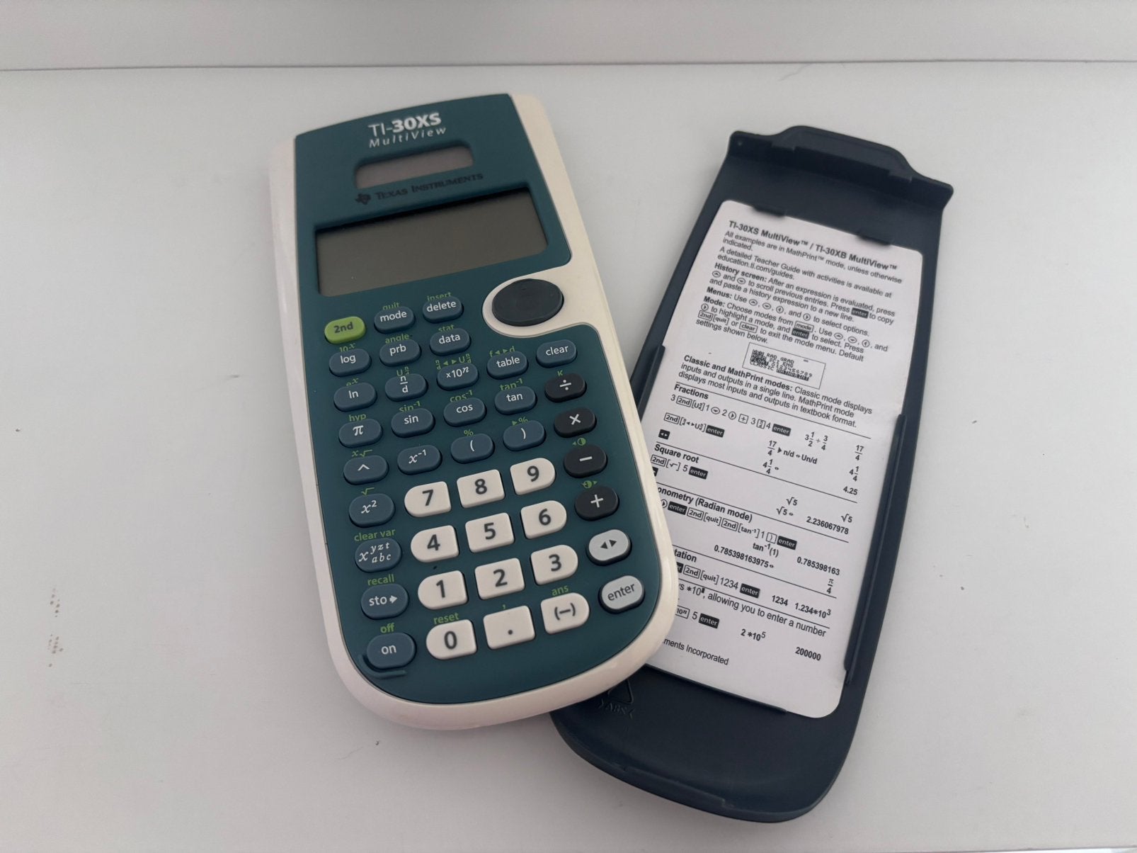 Texas Instruments TI-30XS Multiview, Diversen, Rekenmachines, Ophalen of Verzenden, Gebruikt