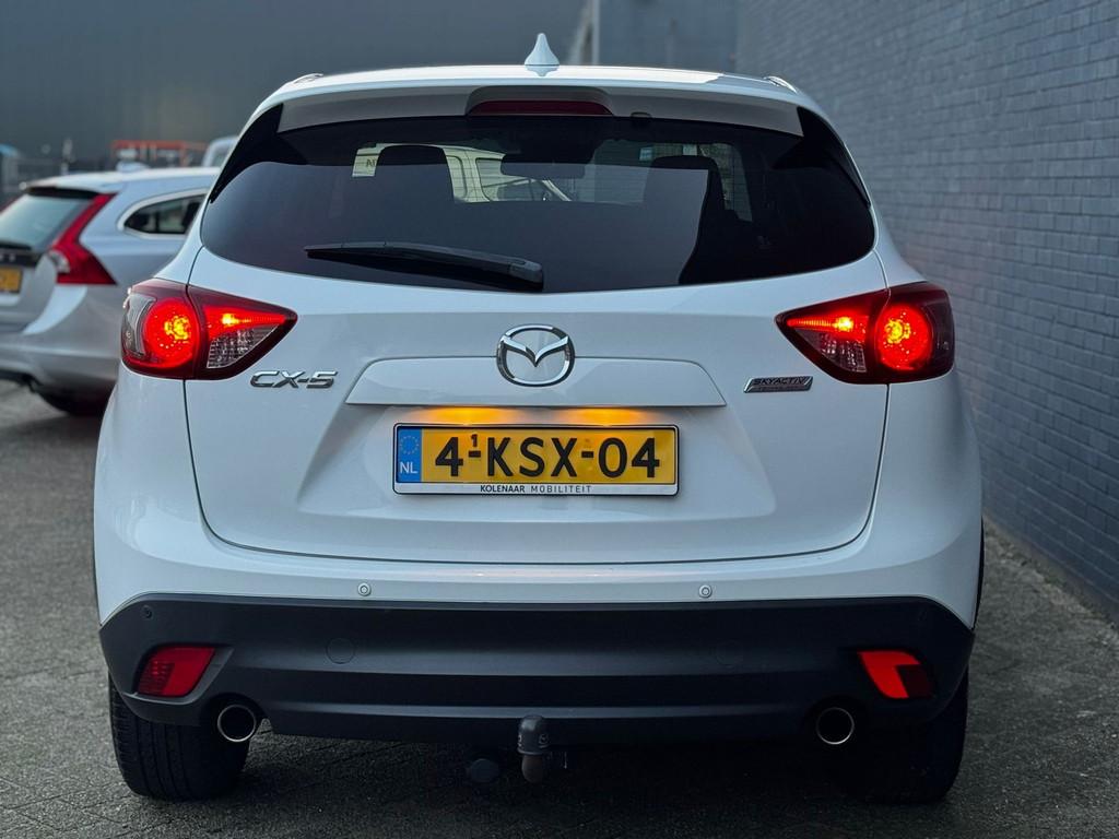Mazda CX-5 2.0 Skylease+ 2WD|XENON|NAVI|STOELVERW|CRUISE|AIR, 1295 kg, 4 cilinders, Wit, Origineel Nederlands