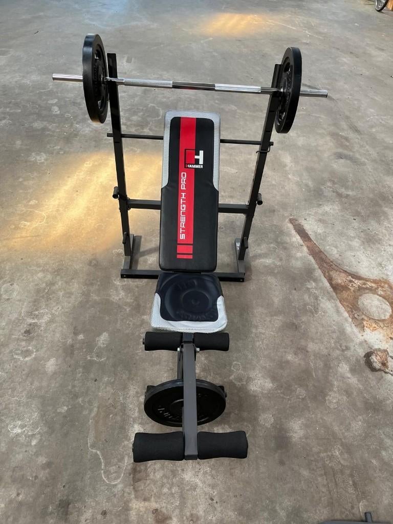 Bankdrukset, Sport en Fitness, Ophalen, Gebruikt, Krachtstation