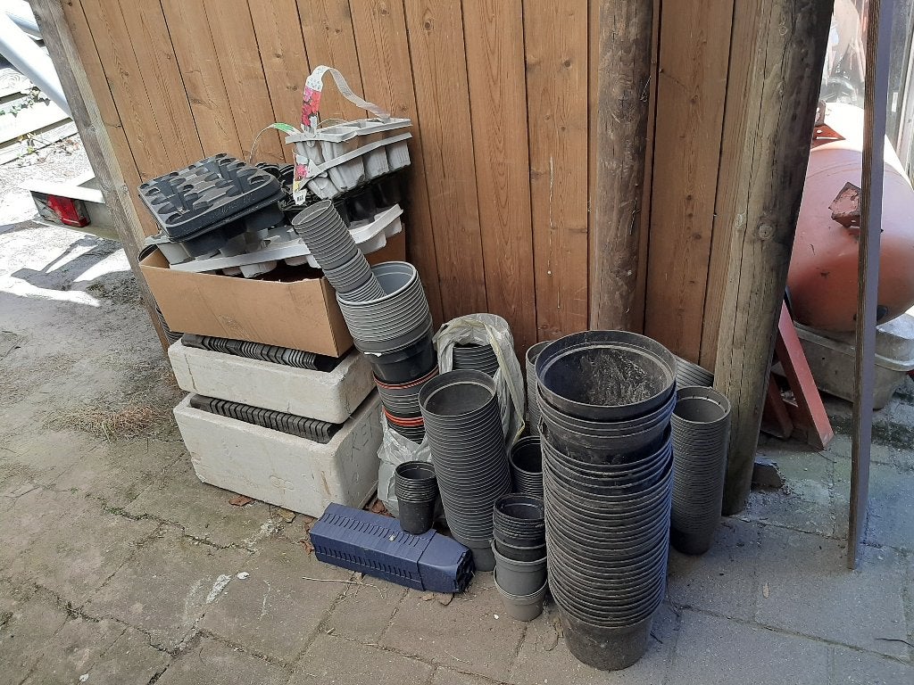 bloempotten 65 euro, Ophalen, Rond, Zo goed als nieuw, Aardewerk