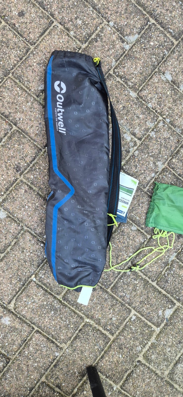 Outwell Windscherm Treetop Green, Caravans en Kamperen, Ophalen of Verzenden, Zo goed als nieuw