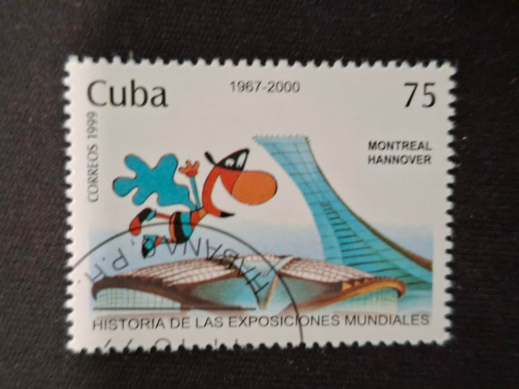 Cuba, Ophalen of Verzenden, Gestempeld, Midden-Amerika