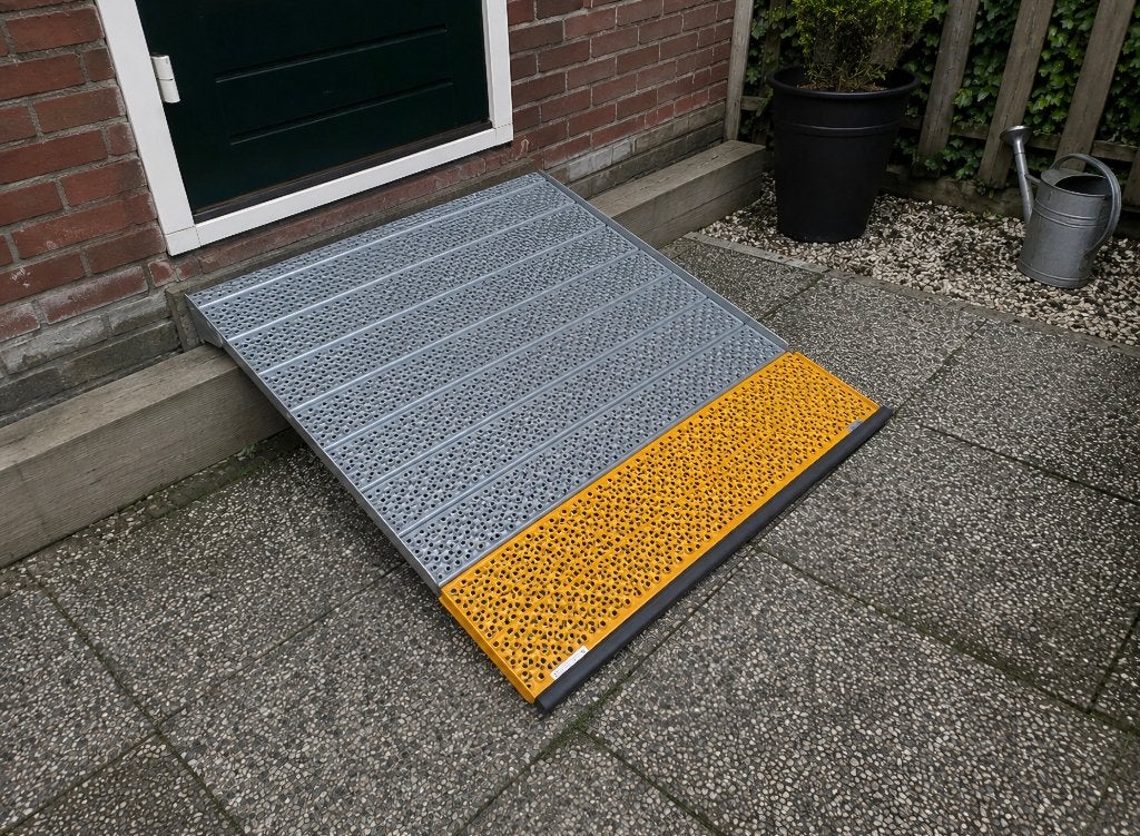 Oprijplaat, Ophalen, Gebruikt