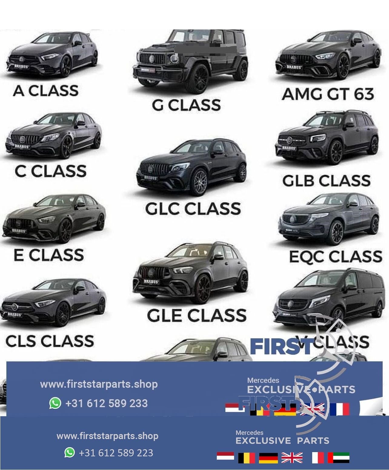 W205 FACELIFT AMG VOORBUMPER + GT GRIL 2021 Mercedes C Klass, Gebruikt, -, Voor, Ophalen of Verzenden