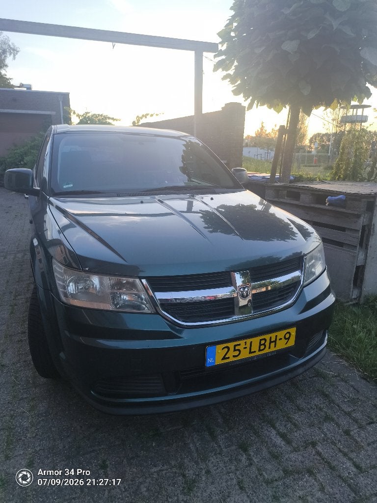 Dodge Journey 2.4 5P 2010 Groen, Auto's, Dodge, 4 cilinders, Electronic Stability Program (ESP), Handgeschakeld, Grijs