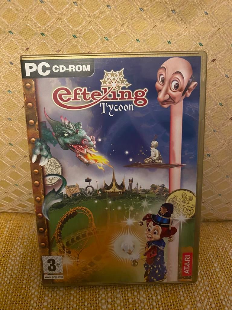 PC Game: Efteling Tycoon (Atari), Spelcomputers en Games, 1 speler, Ophalen of Verzenden, Strategie en Constructie, Vanaf 3 jaar