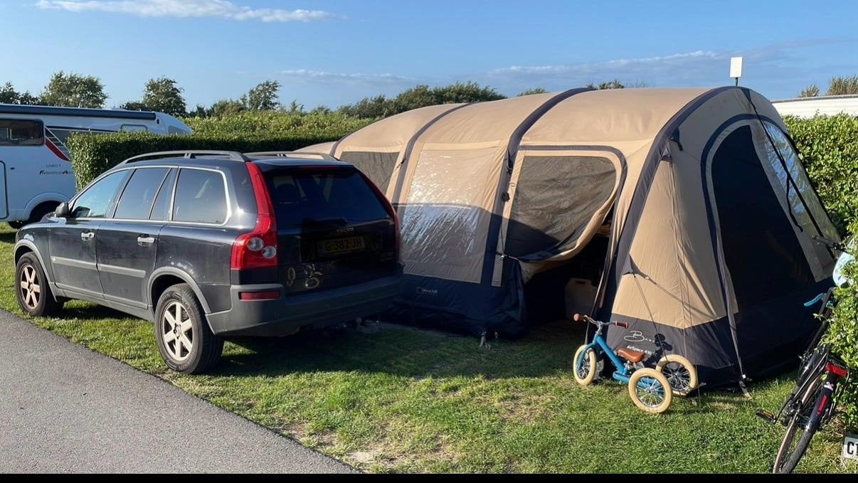 Bardani AirSpace 410 TC  opblaasbare tent, Caravans en Kamperen, Tenten, Ophalen, Zo goed als nieuw, Tot en met 5