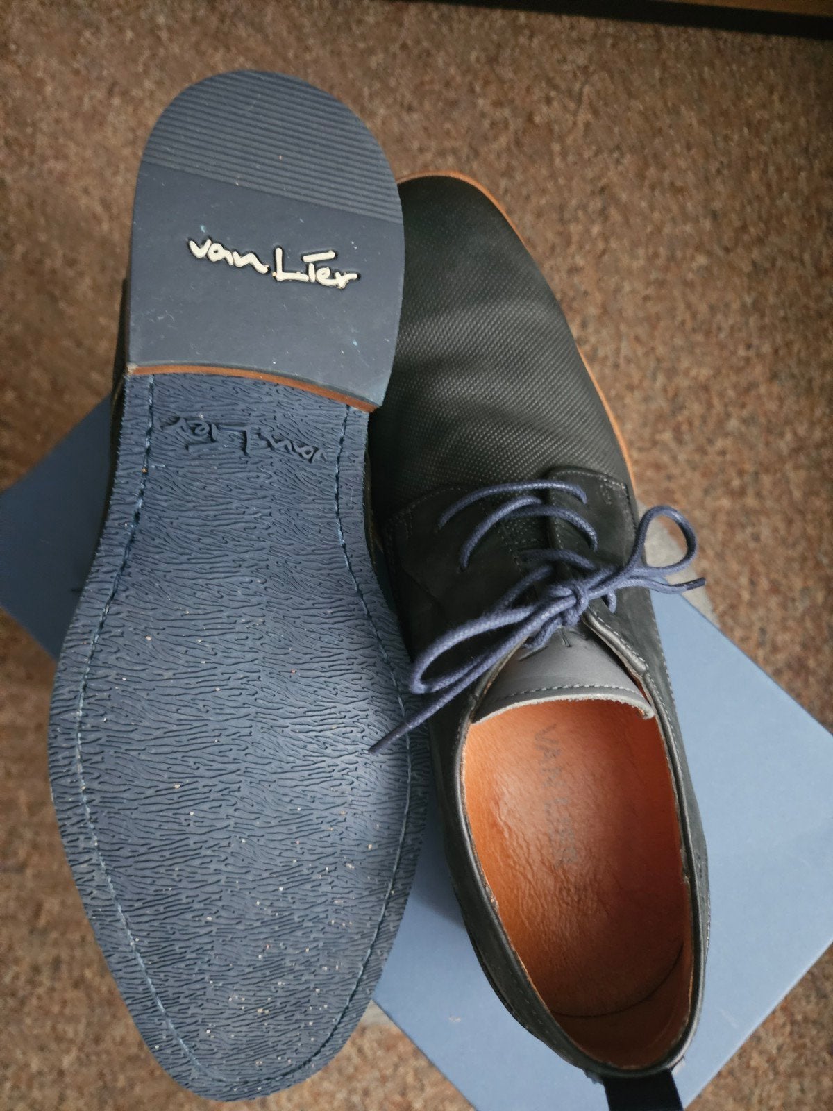 Nieuwe Van Lier schoenen maat 43, Kleding | Heren, Schoenen, Ophalen of Verzenden, Nieuw, Van Lier, Veterschoenen