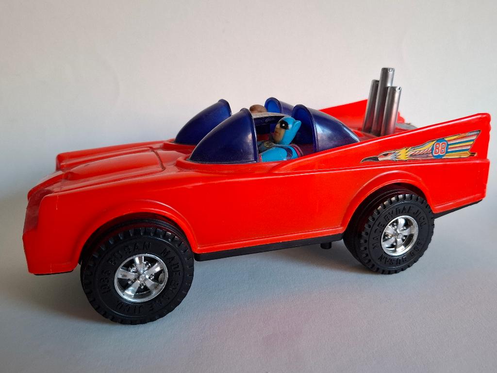 Zeldzaam Dae Ji Co Korea 1966 model Batmobile- Batman, Antiek en Kunst, Ophalen of Verzenden
