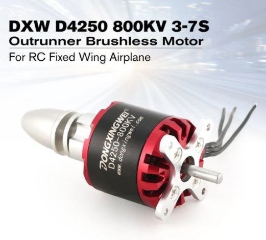 Brushless Motoren D4250 BR4250 800KV + diverse Brushless ESC, Ophalen of Verzenden, Nieuw