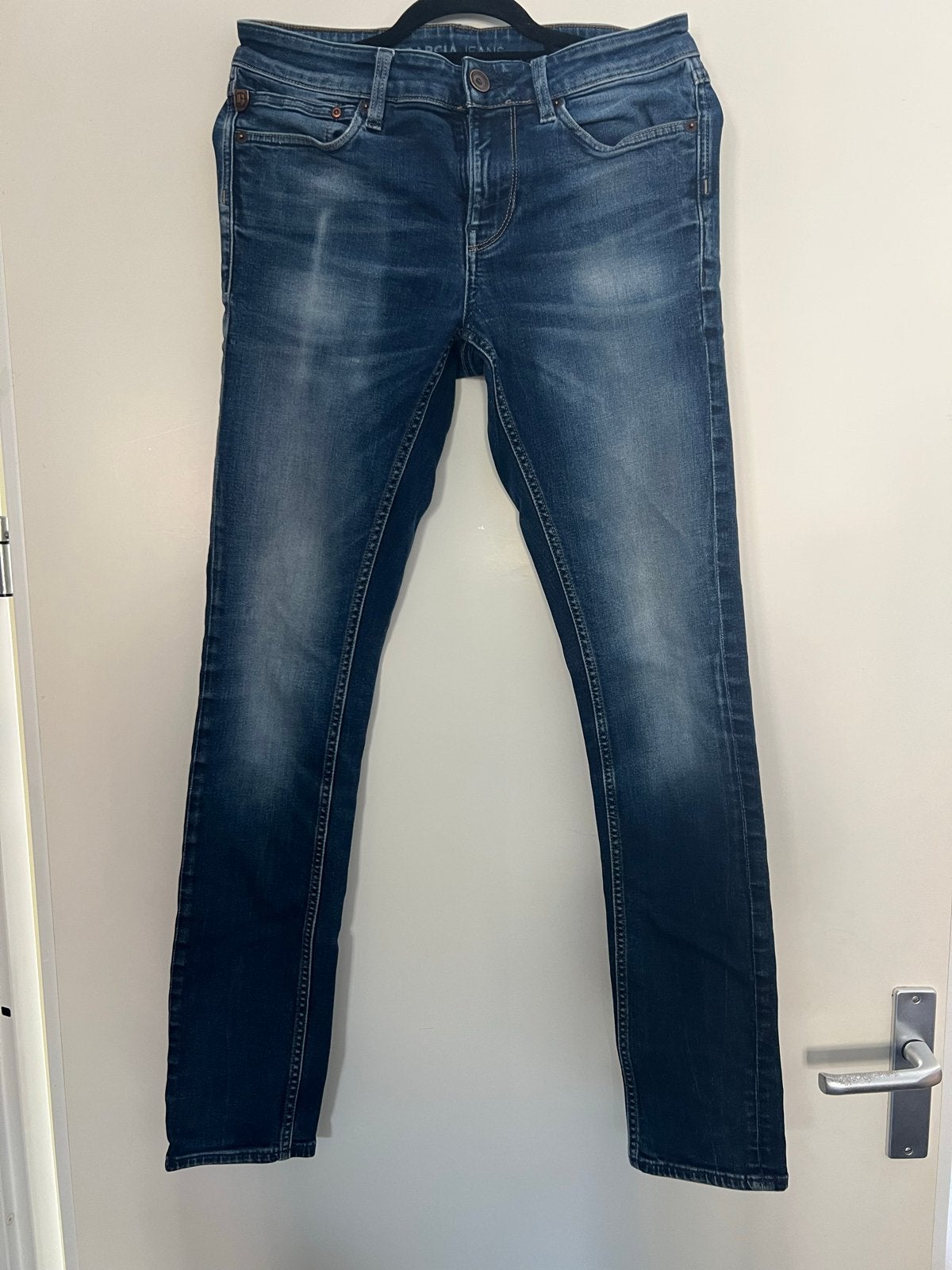 Garcia Fermo Superslim Jeans W32 L34, Ophalen of Verzenden, Gedragen, Blauw, W30 - W32 (confectie 38/40)