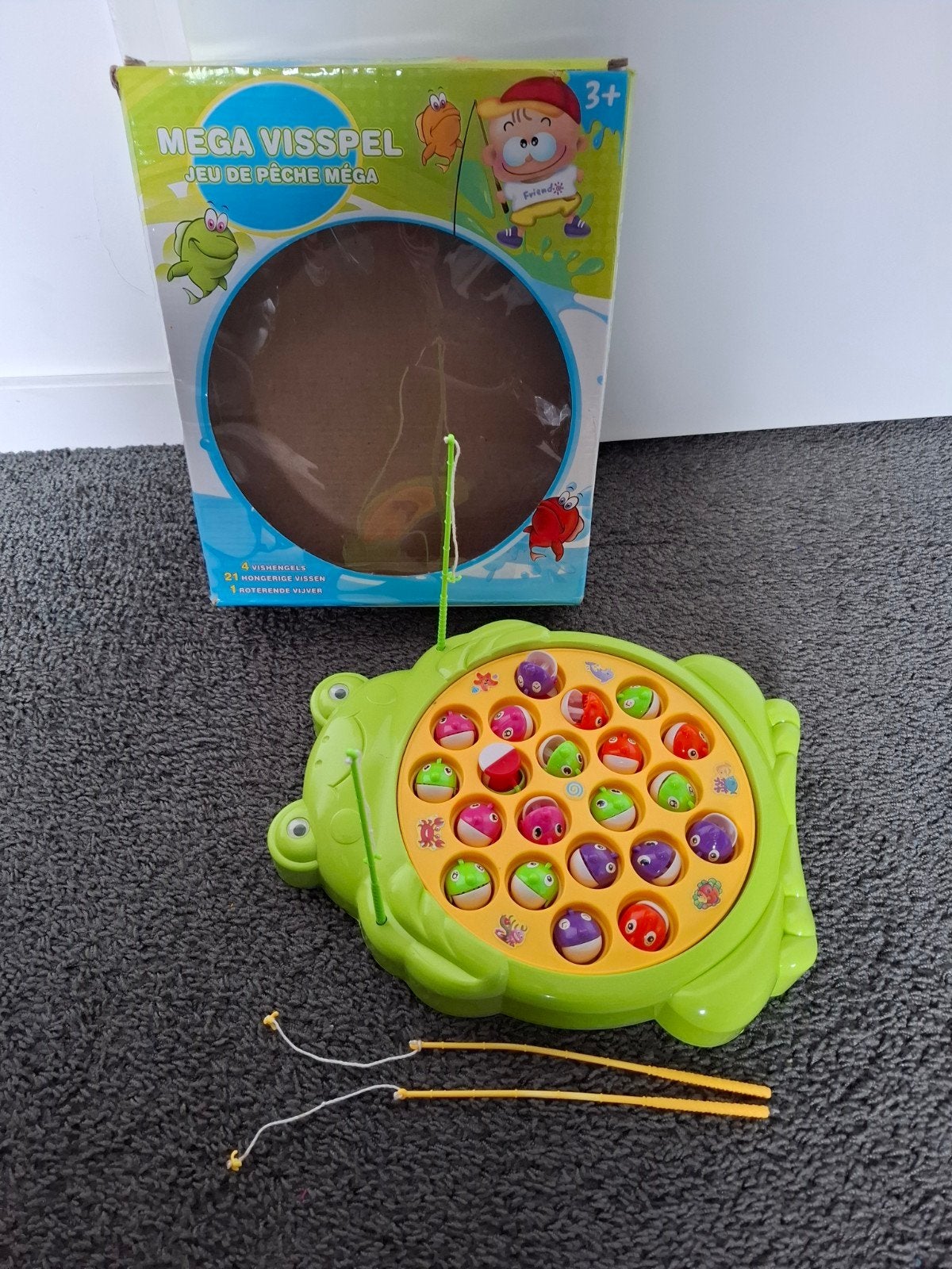 Leuk actief spel: vissen hengelen, Ophalen of Verzenden