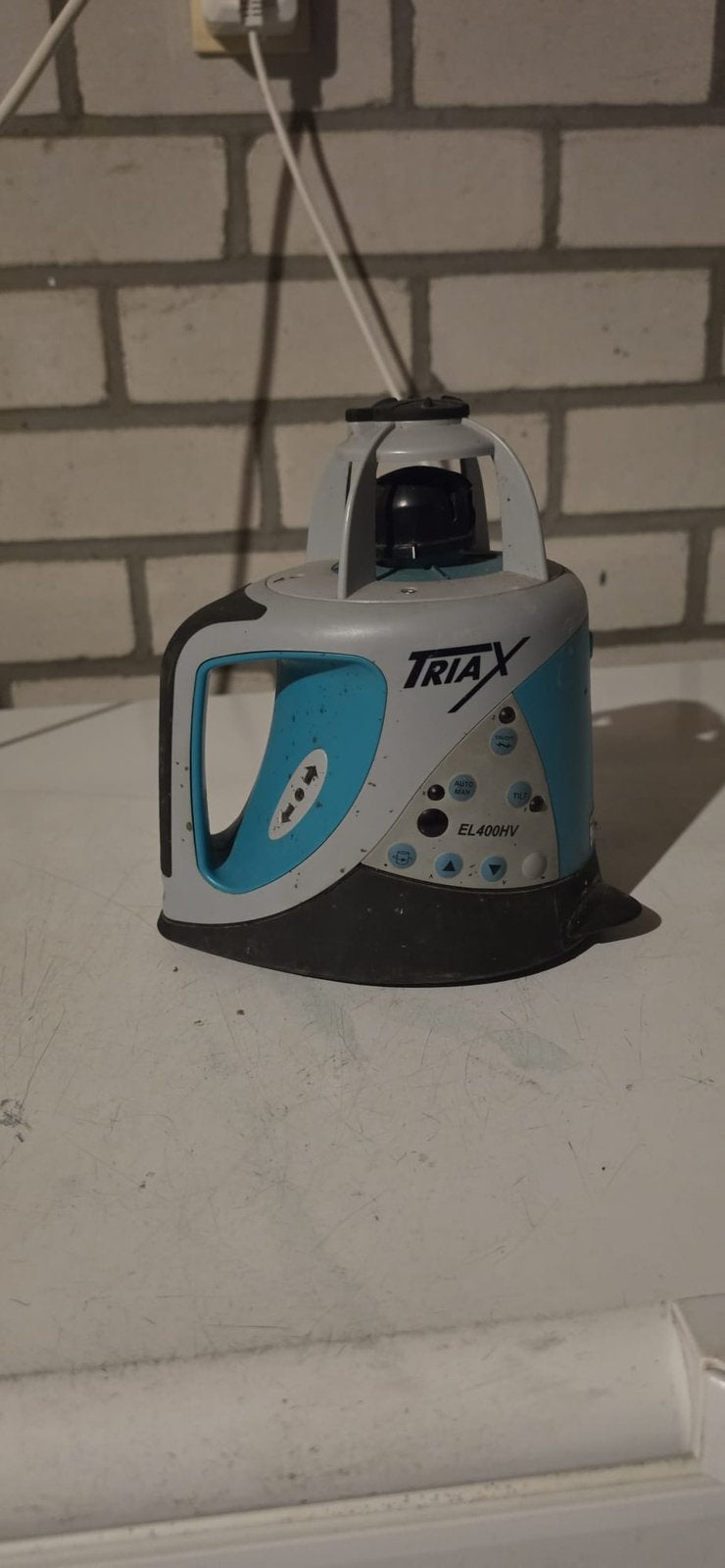 Professionele TRiax EL400HV bouwlaser + TRG-R90 ontvanger, Doe-het-zelf en Verbouw, Ophalen of Verzenden, Zo goed als nieuw