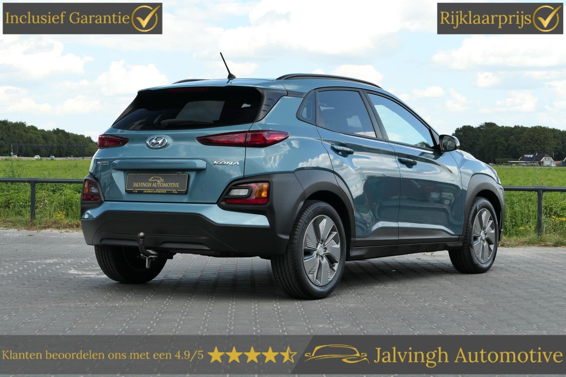Hyundai Kona 1.0 T-GDI Fashion|Airco|Trekhaak!, Voorwielaandrijving, Stof, Gebruikt, Met garantie (alle)