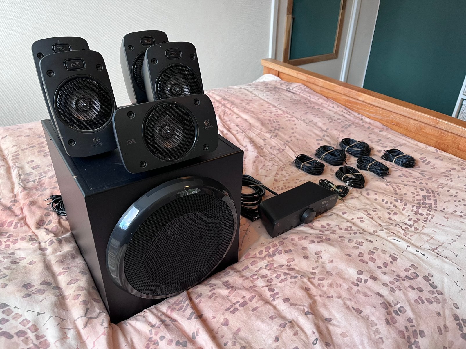 Logitech Z906 500W, Ophalen, Gebruikt