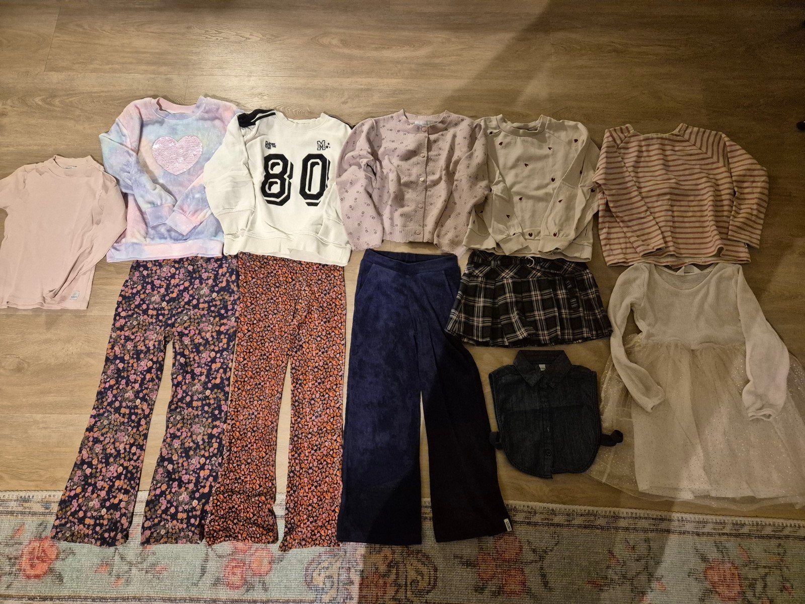 kledingpakket meisje 122-128 Tumble n dry ea, Tumble 'n Dry, Gebruikt, Meisje, Trui of Vest