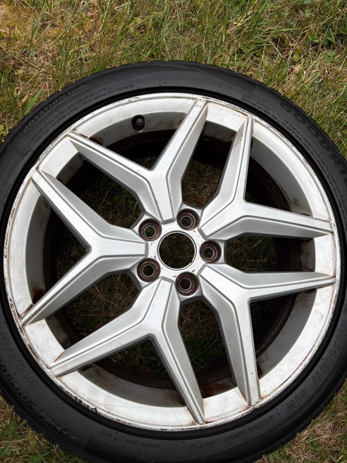 Seat ibiza fr velg met band 5x100 vw en audi ook passend, Auto-onderdelen, Banden en Velgen, Banden en Velgen, 17 inch, Ophalen of Verzenden