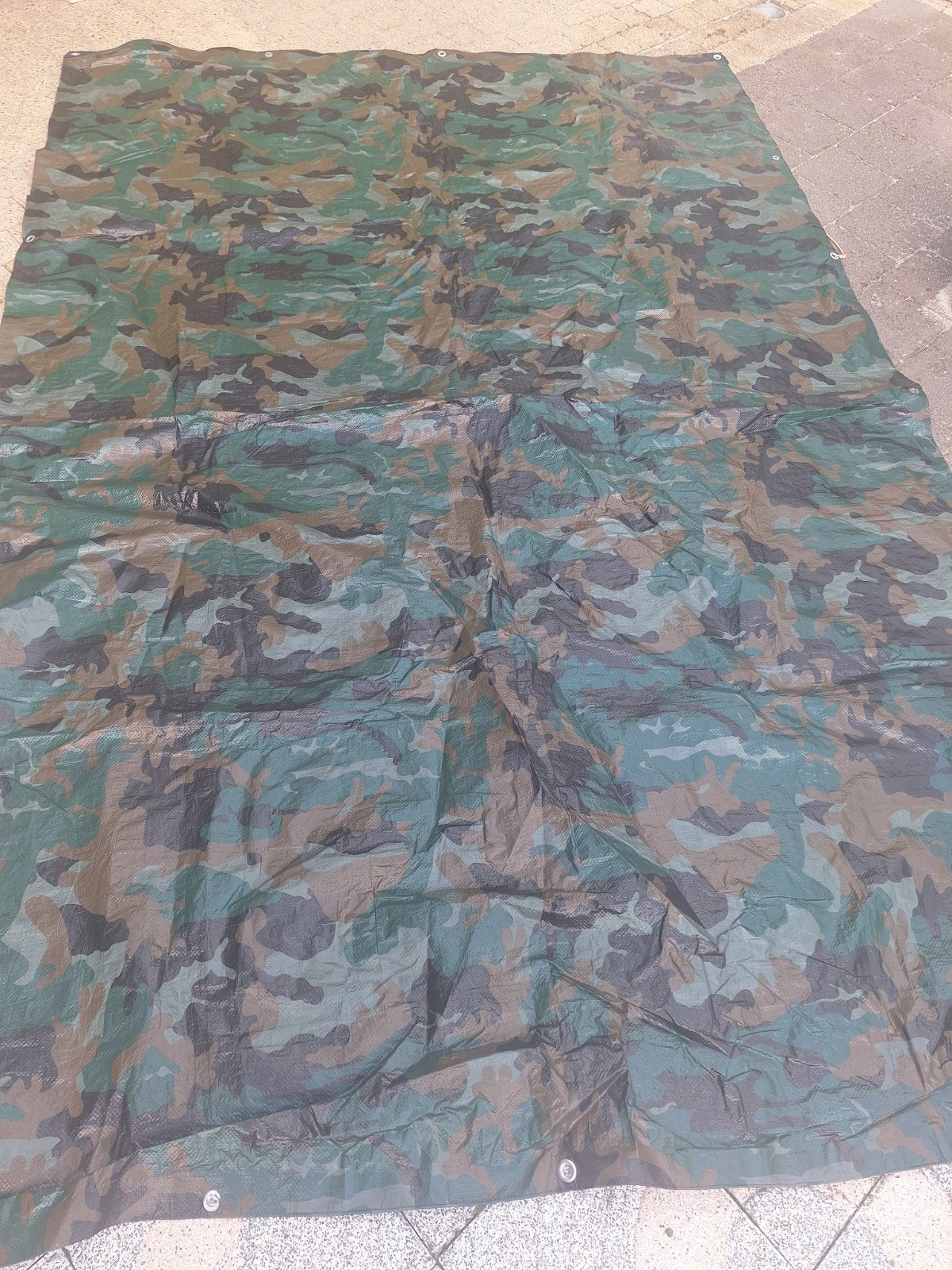Camouflage zeil, Ophalen, Overige typen