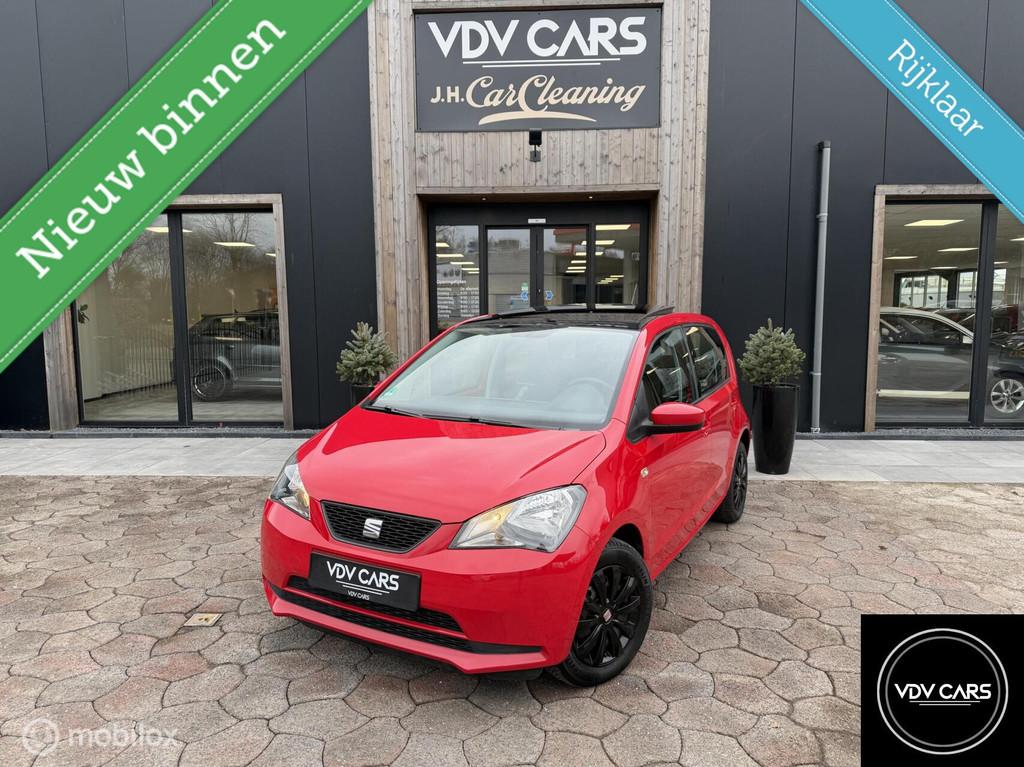 Seat Mii 1.0i I-Tech | Airco | PANO | PDC | Stoelverw. | Nav, Voorwielaandrijving, Euro 5, Stof, Gebruikt