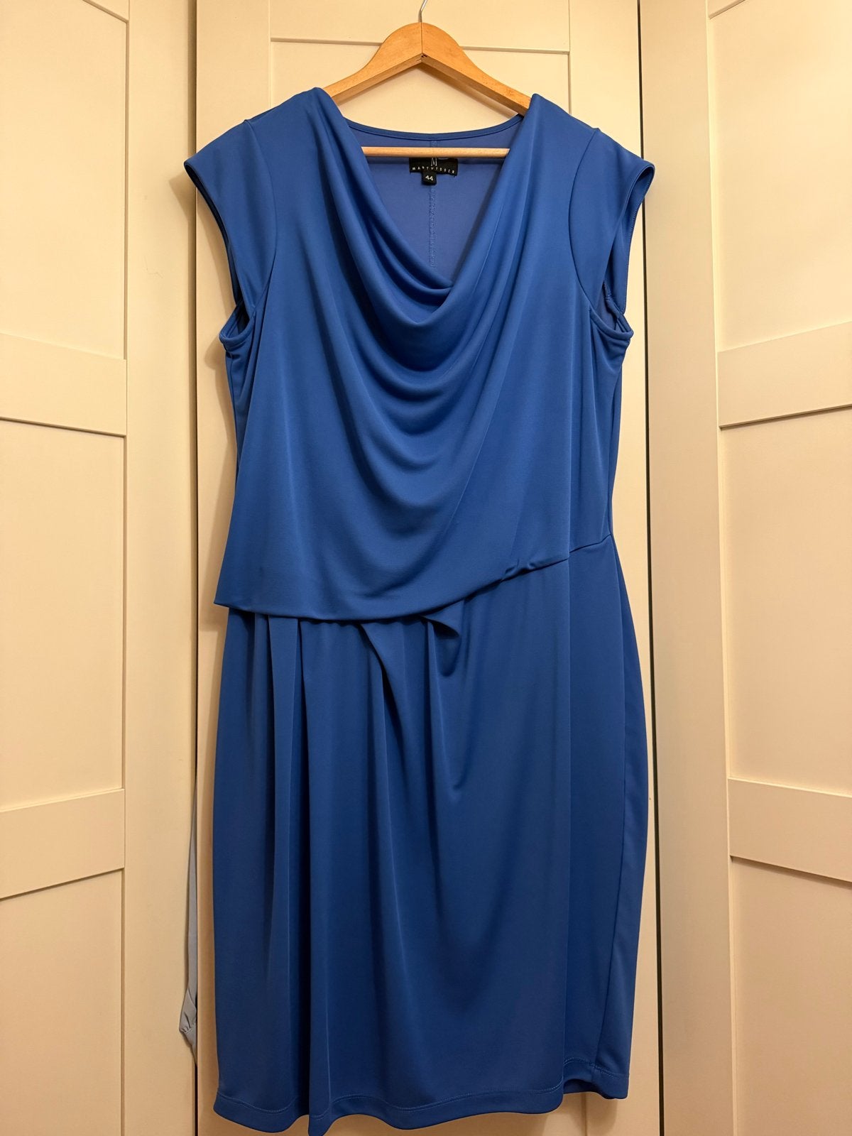 Mart Visser Jurk Maat 44 Blauw, Blauw, Maat 46/48 (XL) of groter, Ophalen of Verzenden, Zo goed als nieuw