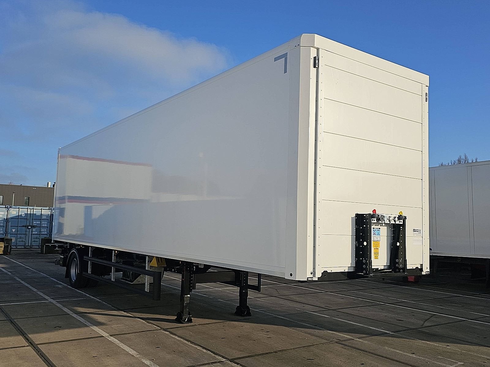 KLEYN TRAILERS TFSH 09 KOFFER stuuras laadklep, Overige kleuren, Bedrijf, Geïmporteerd, Aanhangers en Opleggers