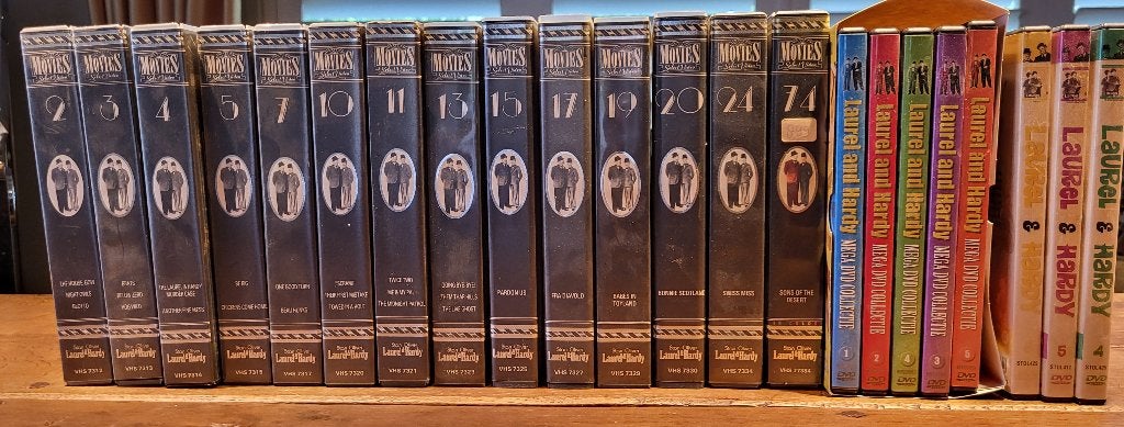 CD's en Videobanden Laurel & Hardy, Ophalen, Alle leeftijden, Boxset, Nederlands