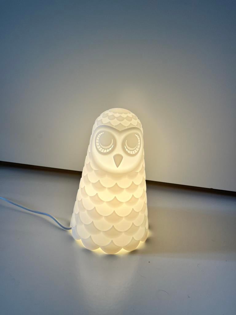 Ikea uilenlamp tafellamp, Huis en Inrichting, Lampen | Tafellampen, Ophalen, Zo goed als nieuw, Minder dan 50 cm