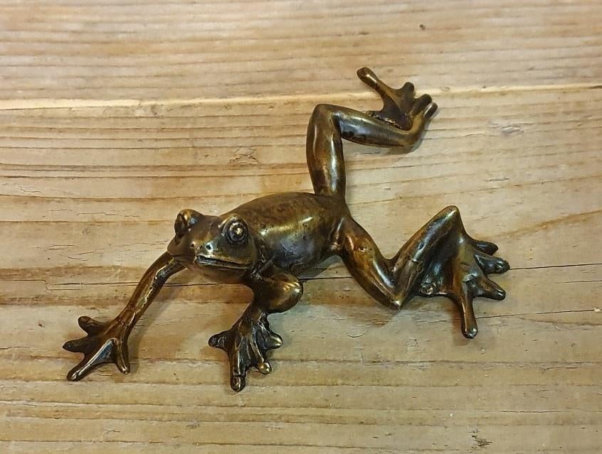 BOOMKIKKER / bronzen beeld, Tuin en Terras, Tuinbeelden, Dierenbeeld, Nieuw, Info@huisentuindecoratiemarie.nl, Huis en tuin decoratie marie