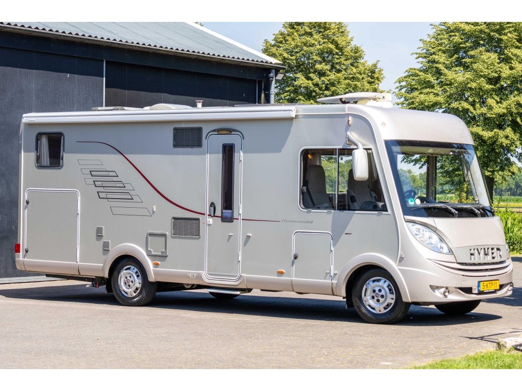 Hymer B678 1e Eigenaar 68dkm Euro5 Enkele bedden, Caravans en Kamperen, Campers, Integraal, Achteruitrijcamera, Ringverwarming