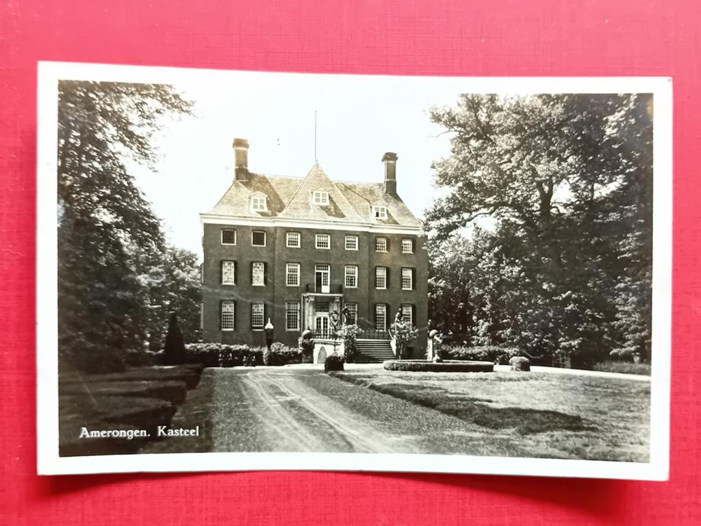 Ansichtkaart Amerongen, Ophalen of Verzenden, Gelderland