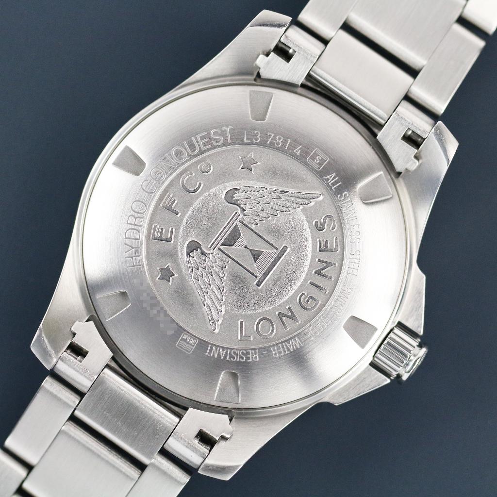 Longines HydroConquest Ceramic Blue 41 (Zeer goed/ 2019), Overige merken, Staal, Staal, Polshorloge