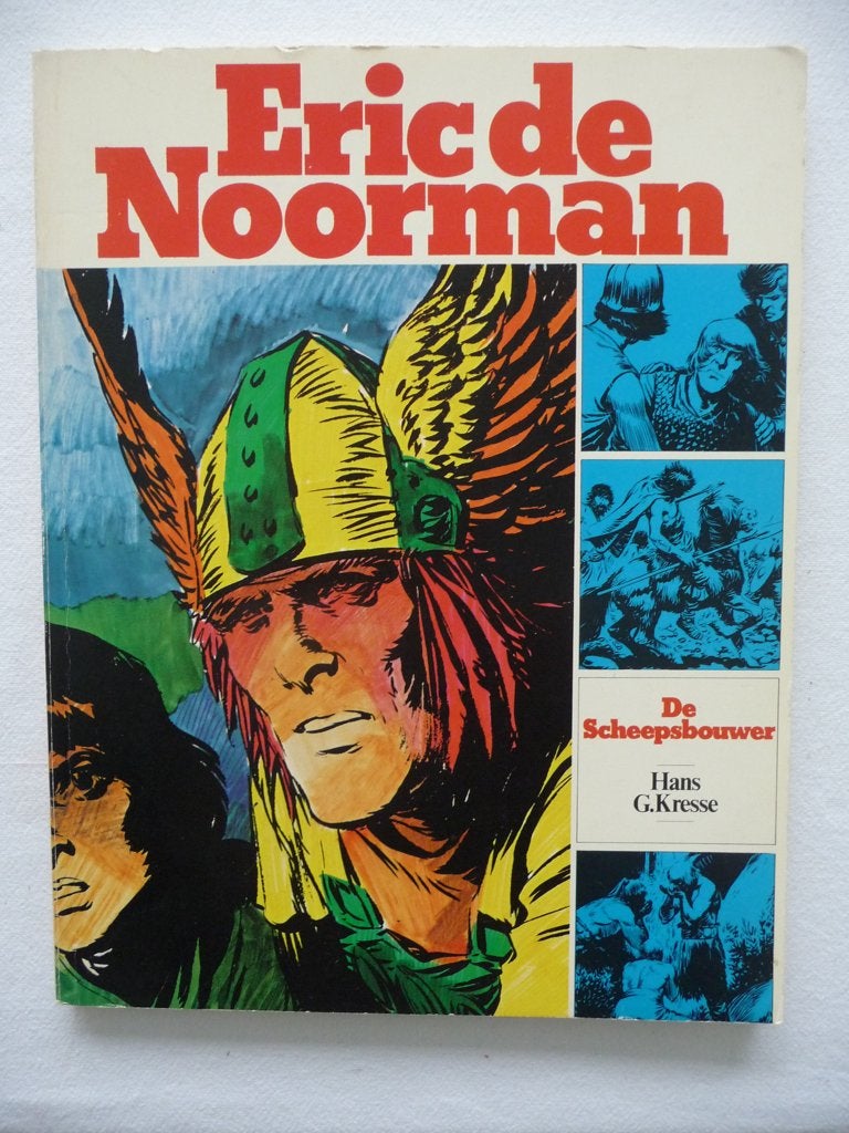 stripboek ERIC DE NOORMAN - DE SCHEEPSBOUWER - 1974, Boeken, Stripboeken, Gelezen, Eén stripboek, Ophalen of Verzenden, HANS G. KRESSE