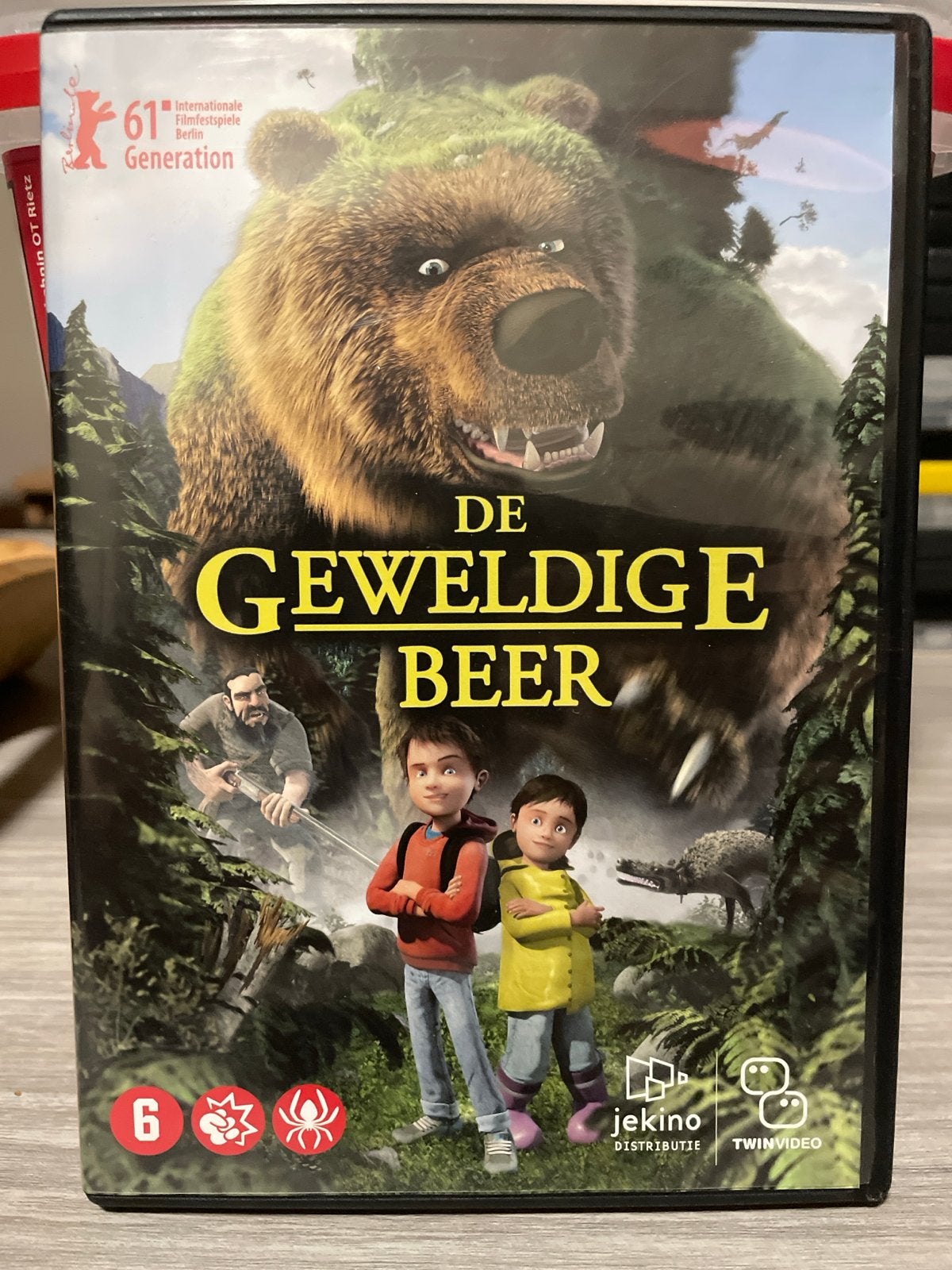 De Geweldige Beer - Familie avontuur DVD, Nederlands, Zo goed als nieuw, Vanaf 6 jaar, Familie