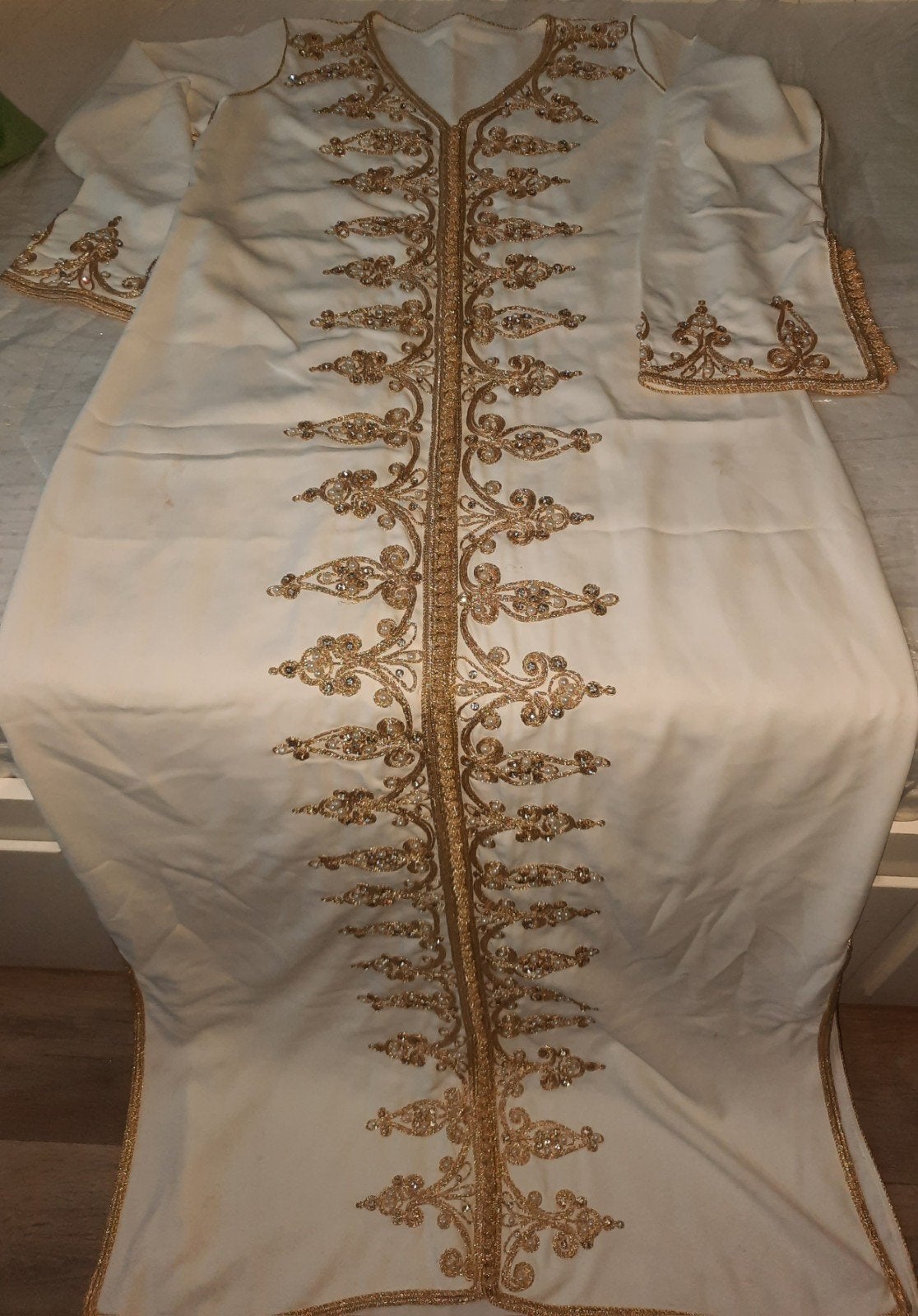 Marokkaanse jurk kaftan maat S, Ophalen of Verzenden, Zo goed als nieuw, Maat 38/40 (M), Overige typen