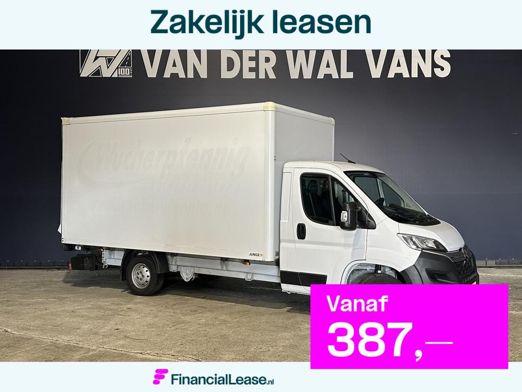 Citroën Jumper 2.2 BlueHDi 141pk Bakwagen 436cm lang Laadkl, Voorwielaandrijving, Stof, Gebruikt, 4 cilinders