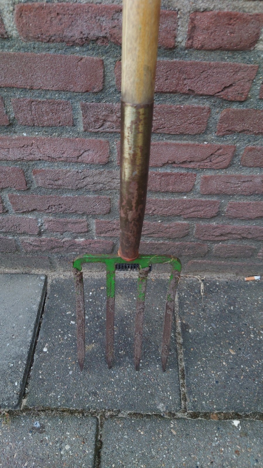 riek greep spitvork mestvork, Tuin en Terras, Hand-tuingereedschap, Ophalen