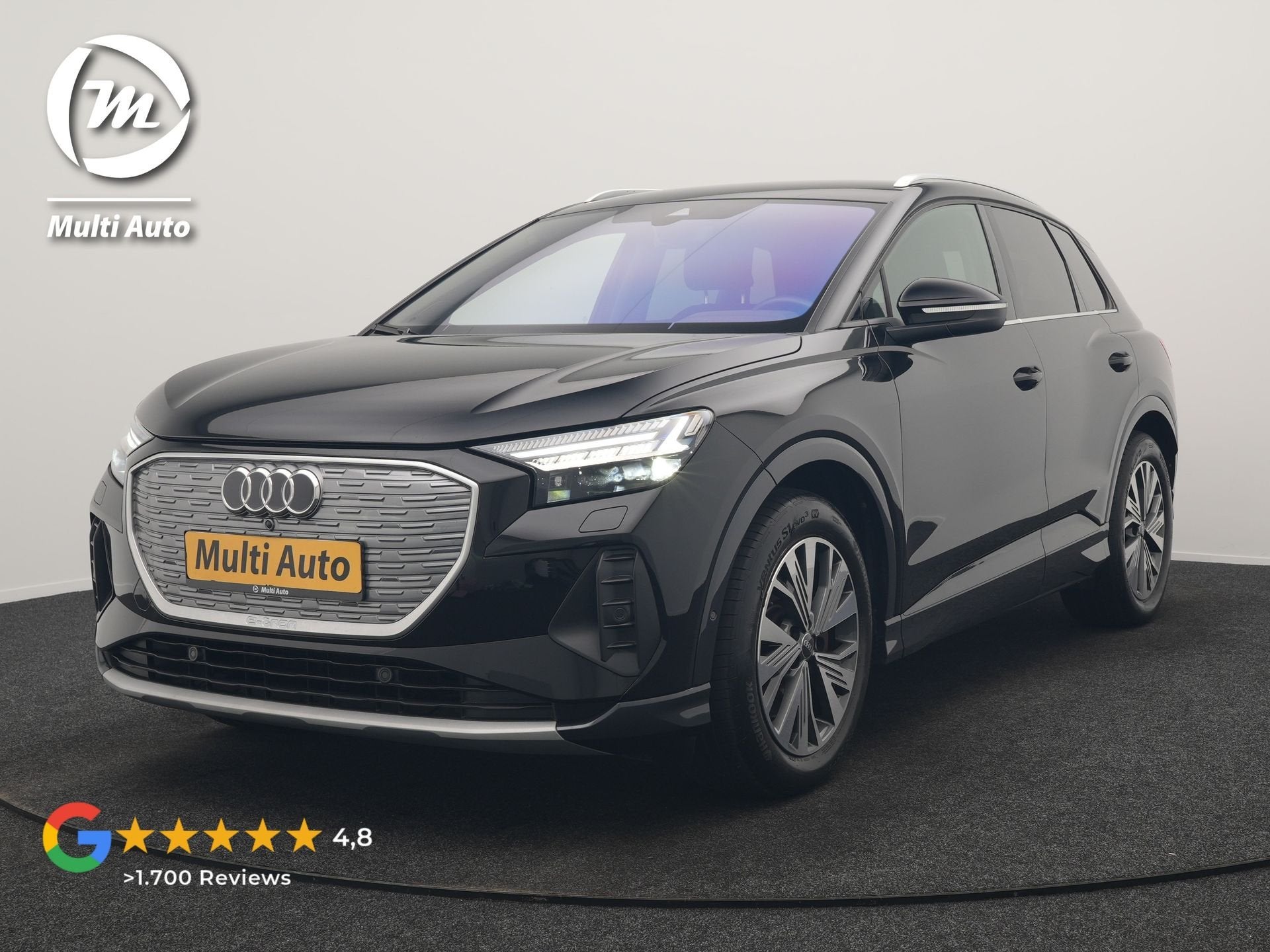 Audi Q4 e-tron 40 Edition 77 kWh 204pk Dealer O.H | Adaptive, Automaat, Gebruikt, 82 kWh, Automatische klimaatregeling