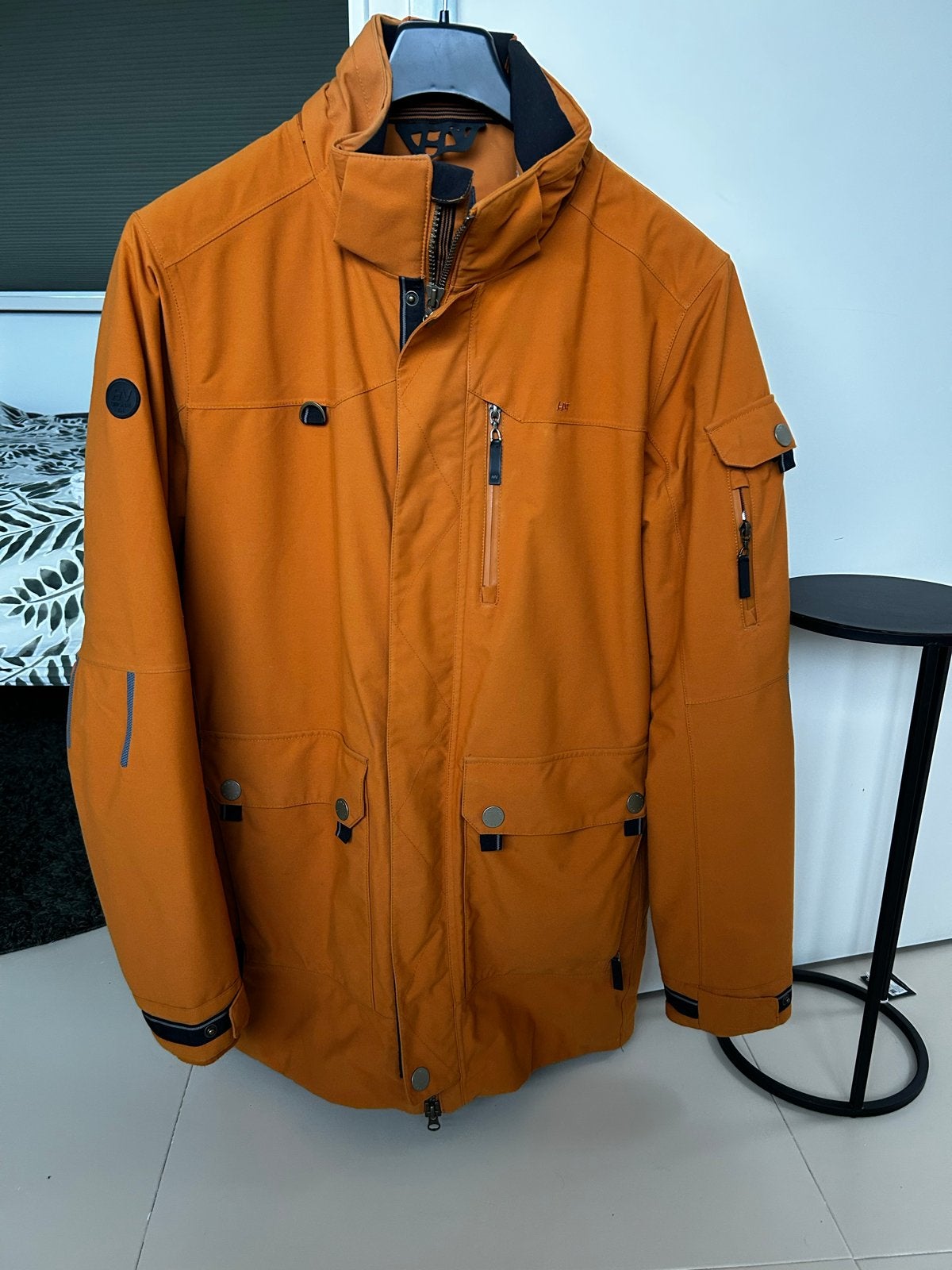 Human Nature heren winterjas maat L - nieuw!, Ophalen of Verzenden, Zo goed als nieuw, Maat 52/54 (L), Oranje