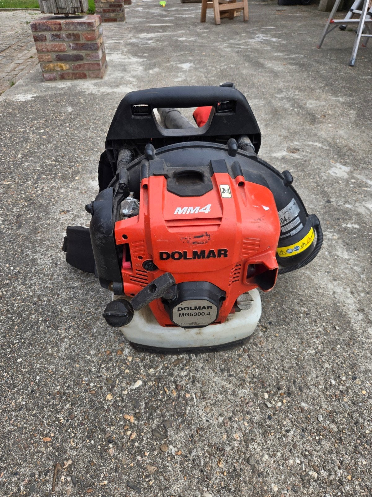 Dolmar MG5300.4 Bladblazer 4-Takt | Ruggedragen | Bj. 2018, Tuin en Terras, Dolmar MG5300.4 rugblazer benzine, Benzine, Gebruikt