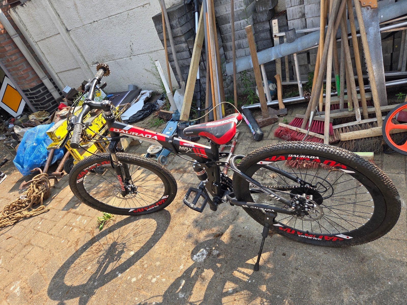 Daurada MRX Mountainbike - Opvouwbaar, Schijfremmen kinderfi, Fietsen en Brommers, Gebruikt, Hardtail, Heren, Schijfrem