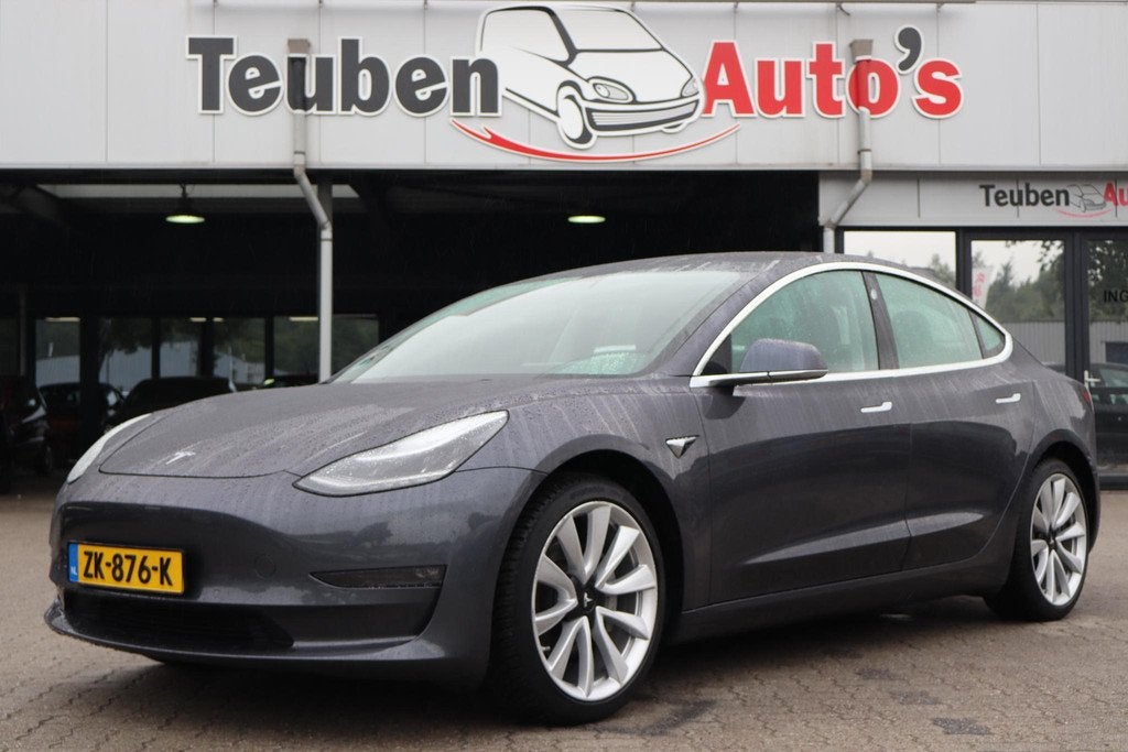 Tesla Model 3 Long Range AWD 75 kWh | BTW AUTO | SOH 87,5 %, Auto's, Tesla, Bedrijf, Te koop, Model 3, 4x4, ABS, Airbags, Airconditioning