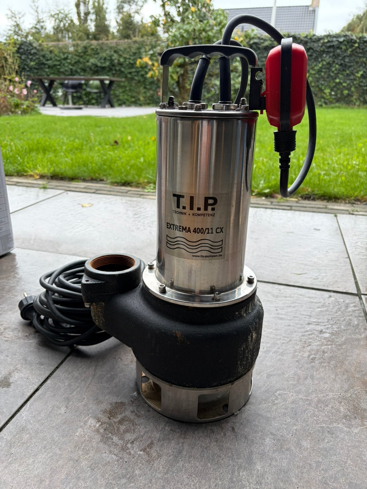 Dompelpomp voor vuilwater, merk TIP, 24.000 ltr p/u, Ophalen, Gebruikt, Elektrisch, Dompelpomp