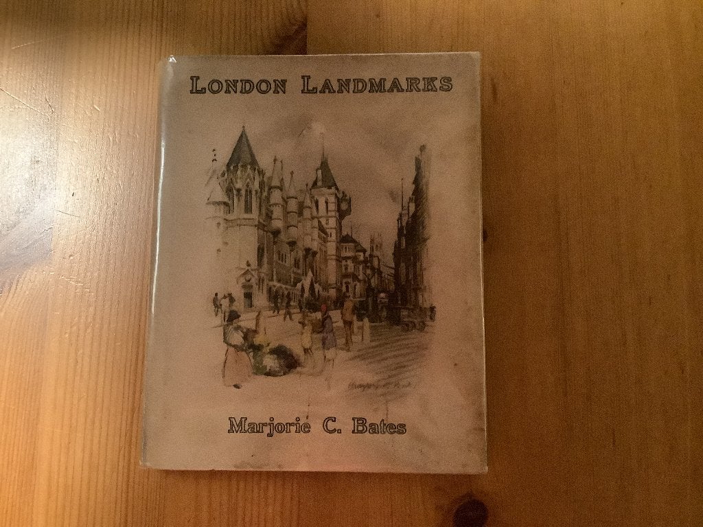 London Landmarks, Marjorie C. Bates, Antiek en Kunst, Ophalen of Verzenden, Marjorie C. Bates