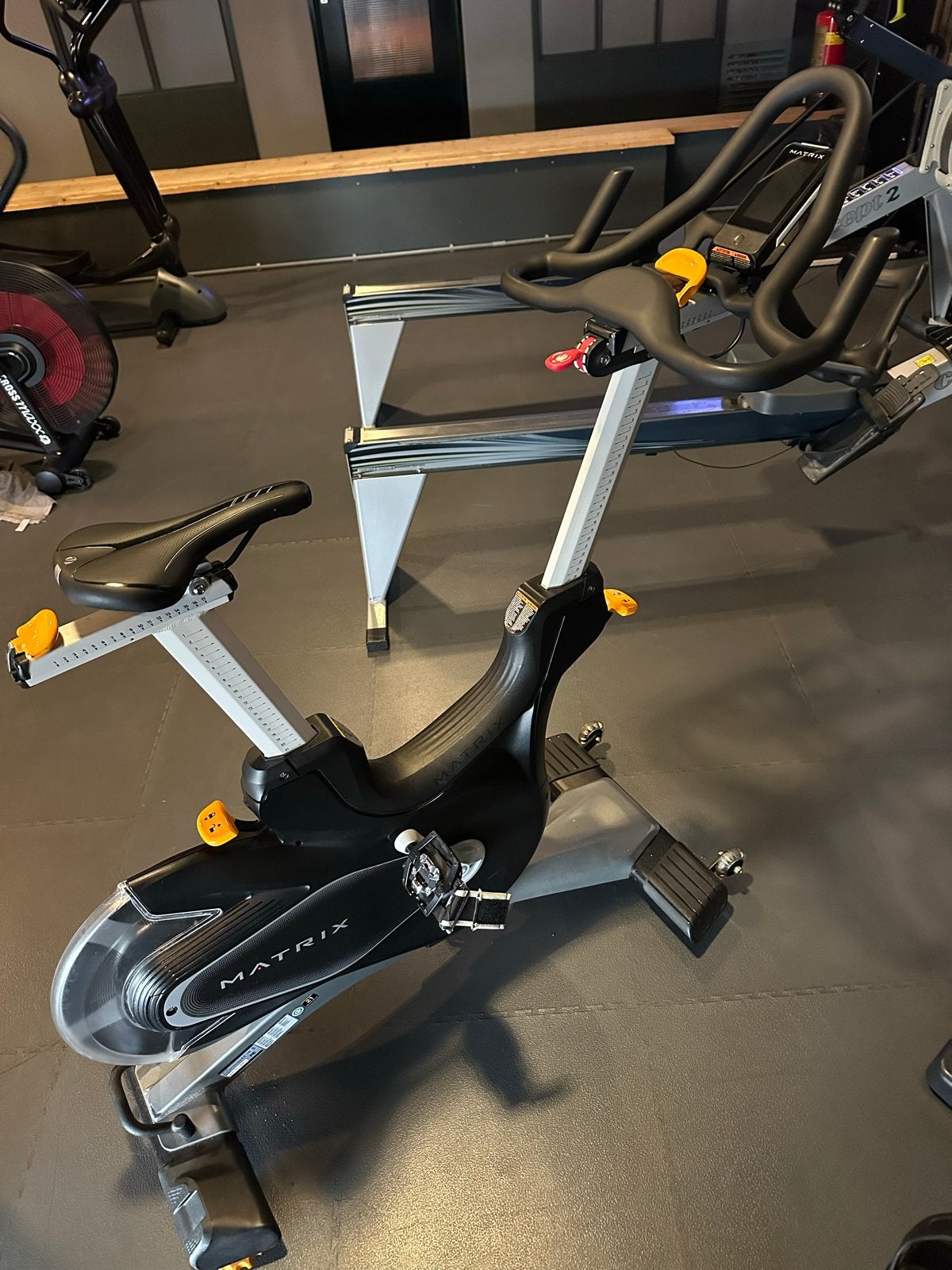 Matrix Spinningfiets - Zo goed als nieuw!, Ophalen, Spinningfiets, Zo goed als nieuw, Metaal