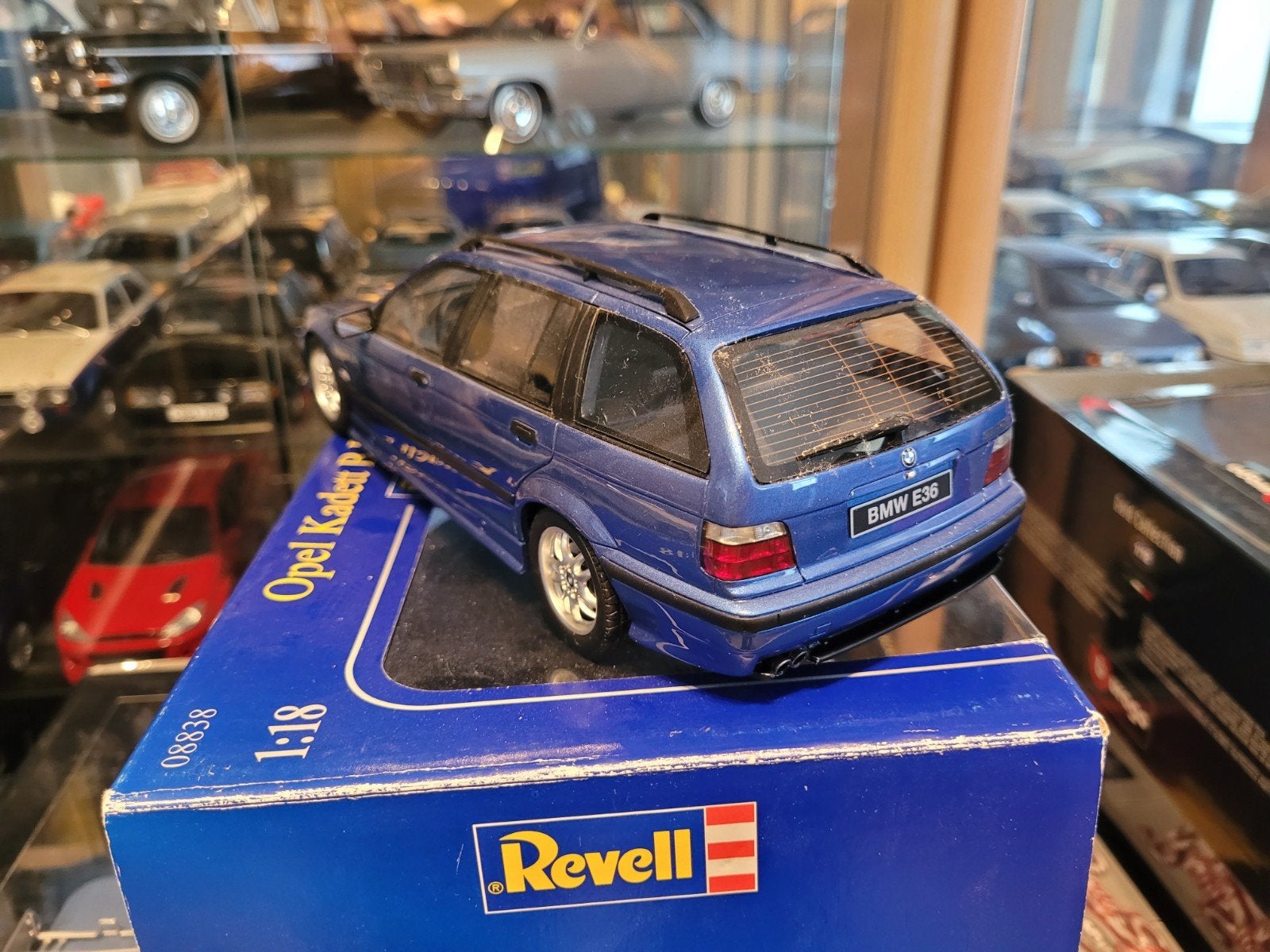BMW station e36 blauw metallic, Overige merken, Ottomodel, Auto, Nieuw