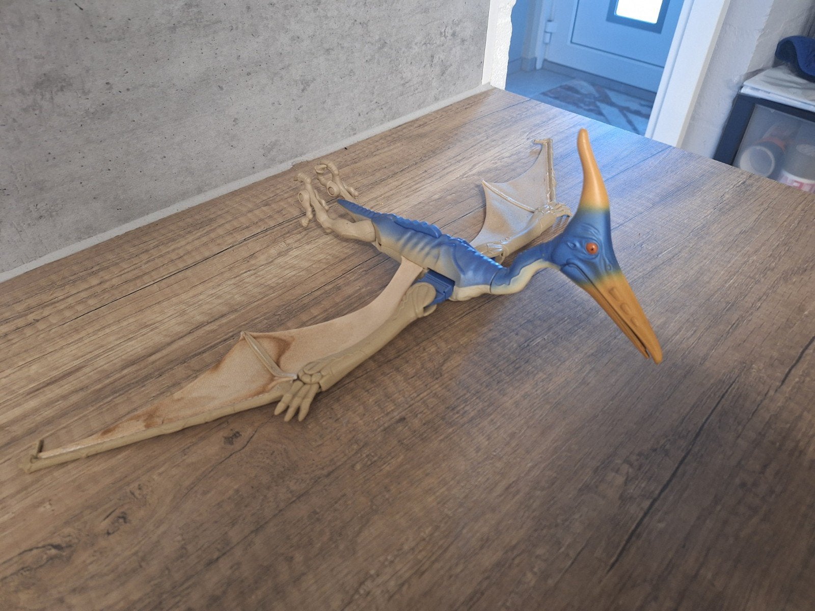 Vintage Hasbro Jurassic Park Pteranodon Actiefiguur (1997) H, Kinderen en Baby's, Ophalen of Verzenden