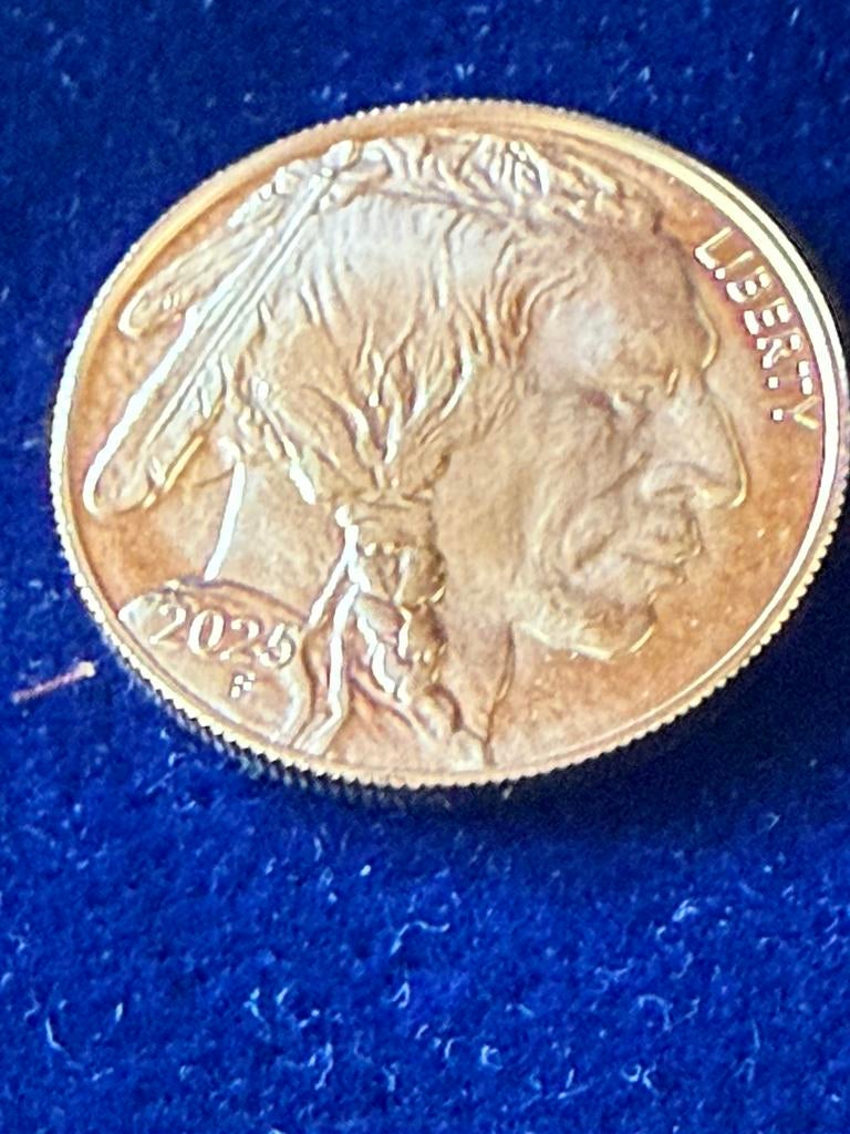 Gouden Buffalo 2025, Ophalen of Verzenden, Goud