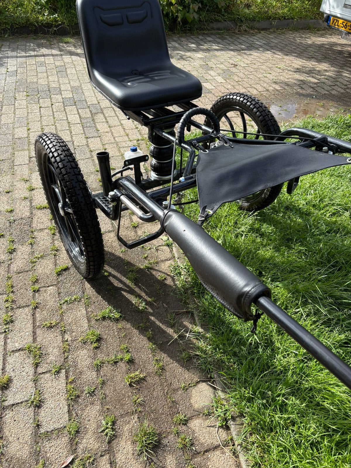 Sulky 19 inch Pien, Zo goed als nieuw, Sulky, Pony