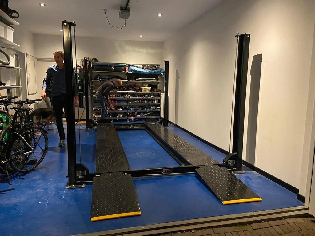 Wolf P436C Parkeerlift 4 koloms hefbrug 3600 kg COMPACT, Ophalen of Verzenden, Nieuw